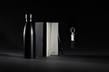 Logo trade promotional merchandise image of: Swiss Peak RCS deluxe business gift set w/ water bottle