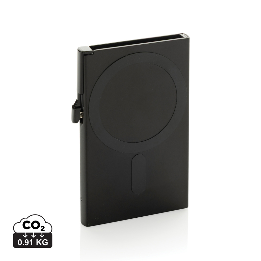 Logotrade corporate gift image of: Standard aluminium RFID magnetic phone cardholder