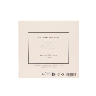 Logo trade promotional merchandise picture of: VINGA x TGL hand care gift set