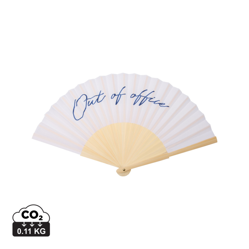 Logo trade corporate gift photo of: VINGA Out of office hand fan