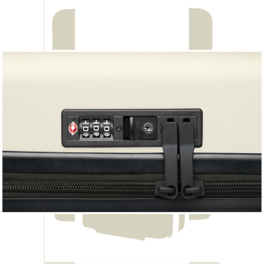 Logotrade corporate gift image of: Rover 20" GRS recycled cabin trolley 40L