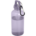 Oregon 400 ml RCS certified recycled plastic water bottle with carabiner, Lilac