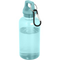 Oregon 400 ml RCS certified recycled plastic water bottle with carabiner, Turquois