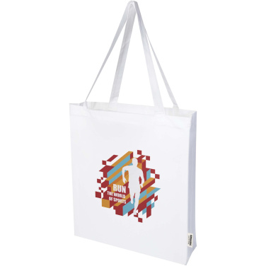 Logo trade promotional items picture of: Odisha 180 g/m² OCS organic full gusset tote bag 14L