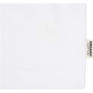 Logo trade business gifts image of: Odisha 180 g/m² OCS organic full gusset tote bag 14L