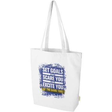 Logo trade advertising products image of: Odisha 270 g/m² OCS organic tote bag 10L
