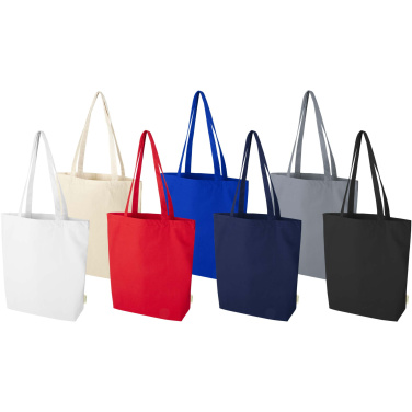 Logo trade promotional items picture of: Odisha 270 g/m² OCS organic tote bag 10L