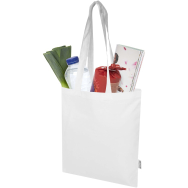 Logotrade promotional giveaways photo of: Peru Blend 180 g/m² GRS recycled cotton tote bag 7L