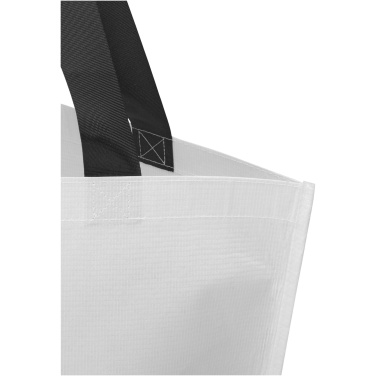 Logo trade advertising products picture of: Duo GRS recycled double-laminated tote bag 18L