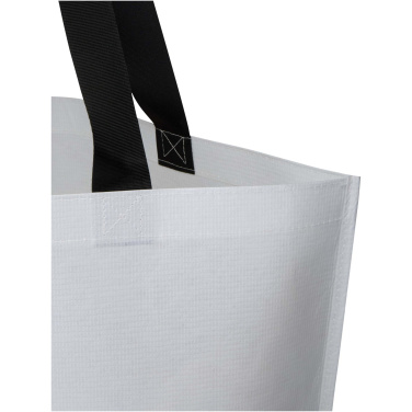 Logotrade promotional gift image of: Duo GRS recycled double-laminated oversized tote bag 30L