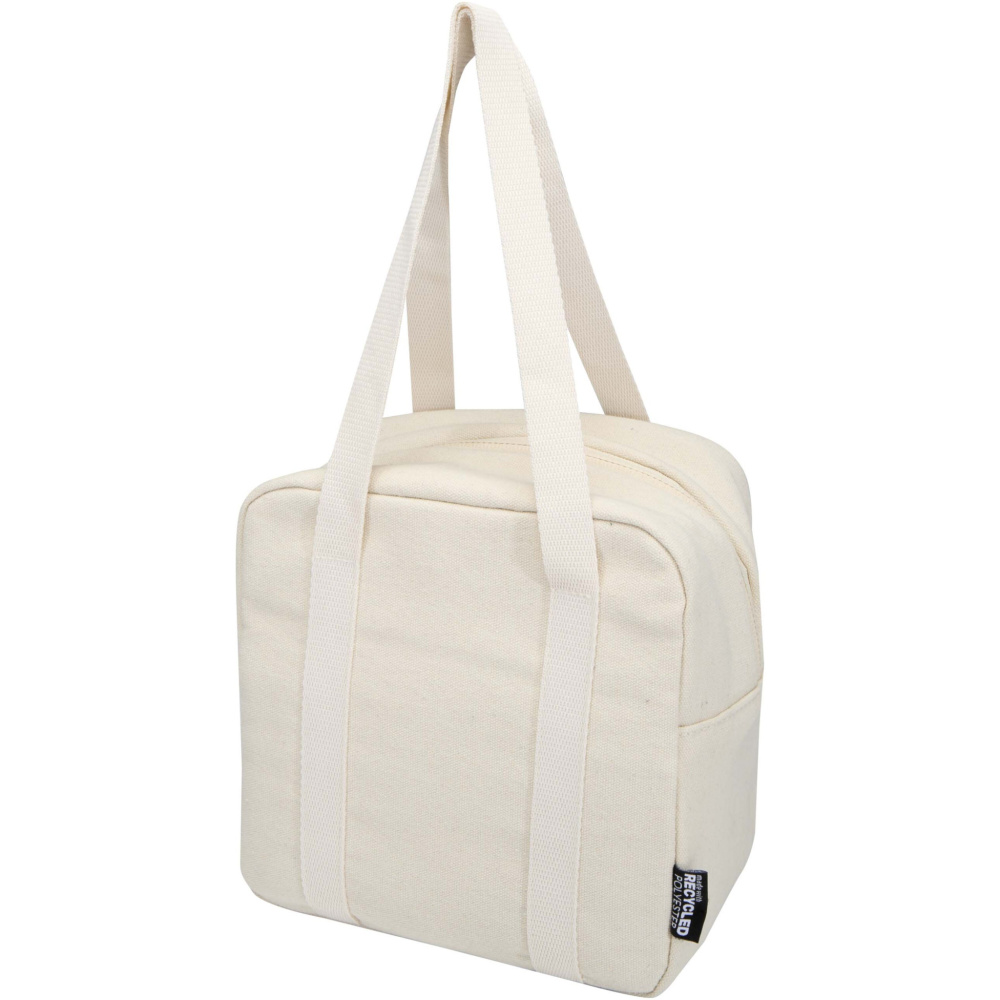 Logo trade promotional merchandise photo of: Recanvas GRS recycled lunch cooler bag 5L