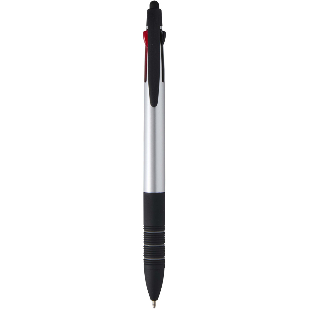 Logotrade corporate gift image of: Trine 3-ink RCS recycled ballpoint pen with stylus