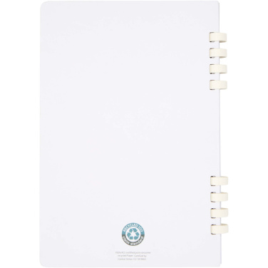 Logotrade promotional gift image of: Fil A5 hard cover RCS recycled spiral notebook