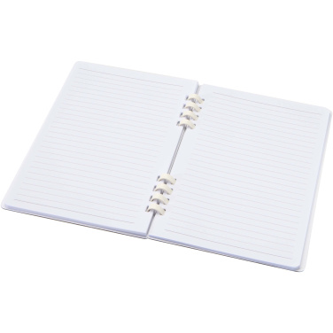 Logotrade promotional item image of: Fil A5 hard cover RCS recycled spiral notebook
