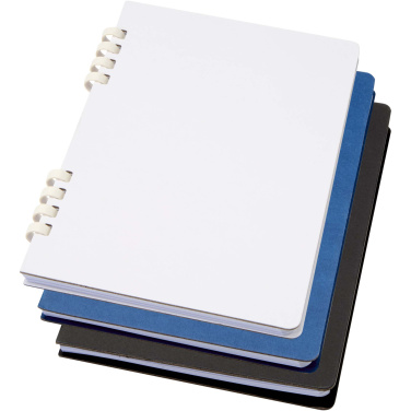 Logo trade promotional gift photo of: Fil A5 hard cover RCS recycled spiral notebook