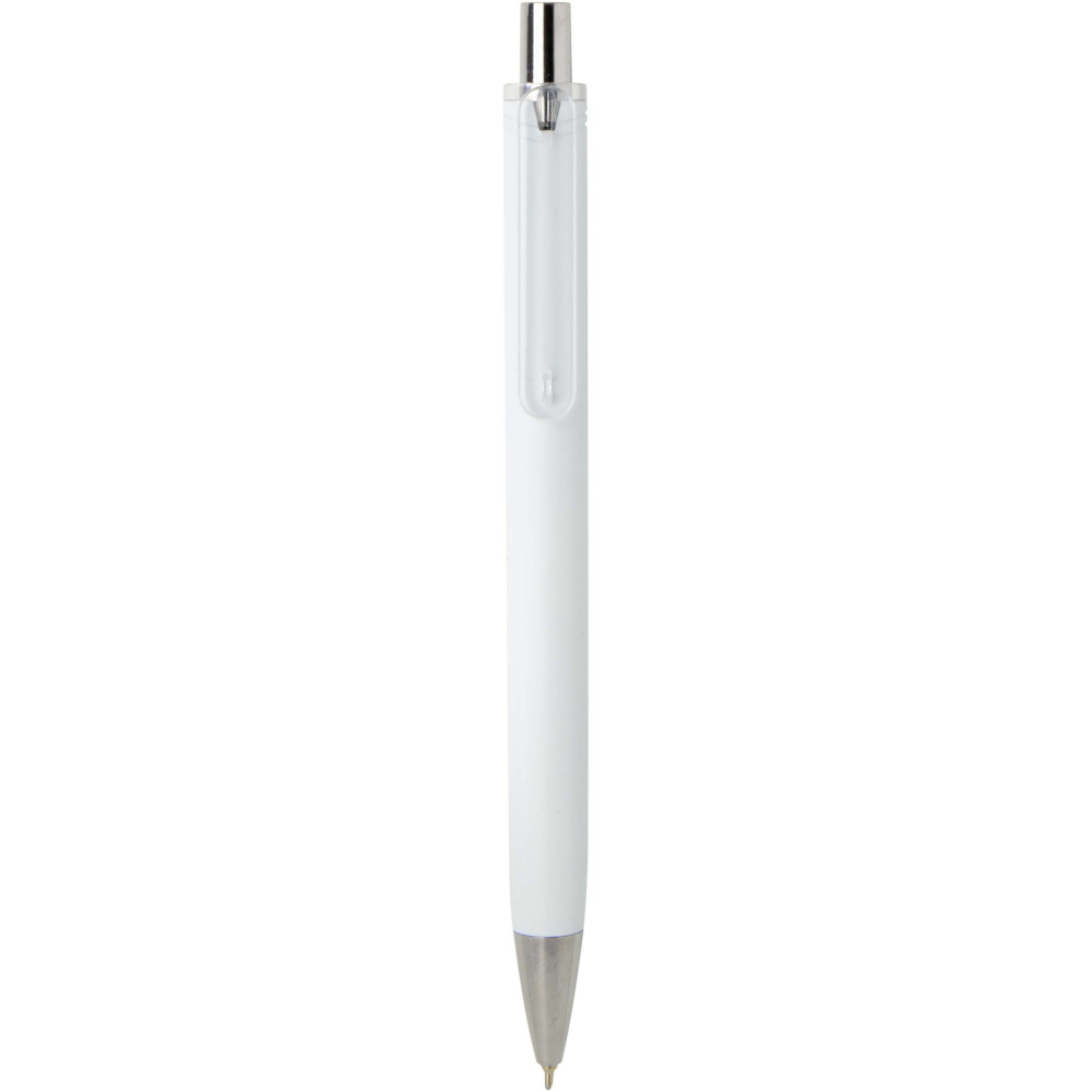 Logo trade advertising product photo of: Feld RCS recycled ballpoint pen with metallic finish (black ink)