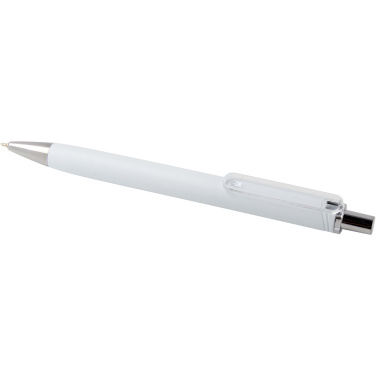 Logotrade promotional item image of: Feld RCS recycled ballpoint pen with metallic finish (black ink)
