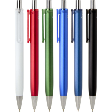 Logo trade promotional merchandise photo of: Feld RCS recycled ballpoint pen with metallic finish (black ink)