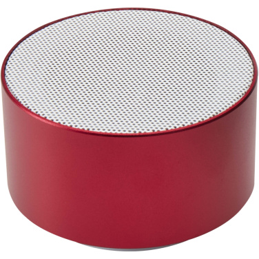 Logo trade promotional merchandise photo of: Ankaa 3W recycled aluminium wireless Bluetooth® speaker