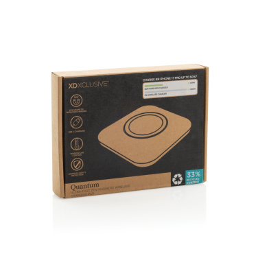 Logotrade corporate gift image of: Quantum ultra-fast 25W magnetic wireless charging pad