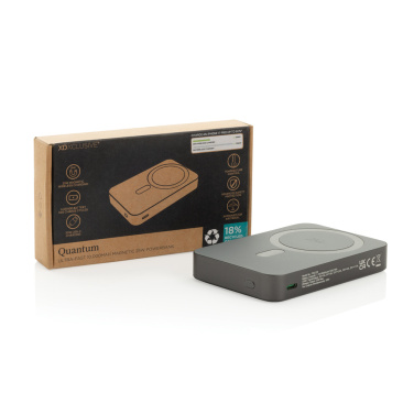 Logotrade promotional products photo of: Quantum RCS ultra-fast 10.000mAh magnetic 25W powerbank