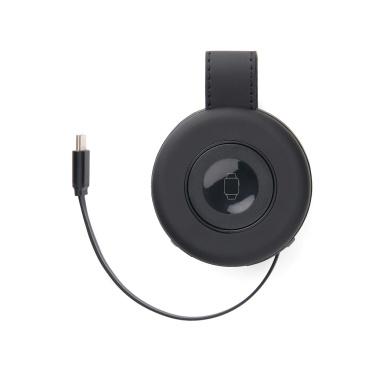 Logo trade promotional gifts image of: VINGA Baltimore RCS 2-in-1 Wireless 15W Travel Charger