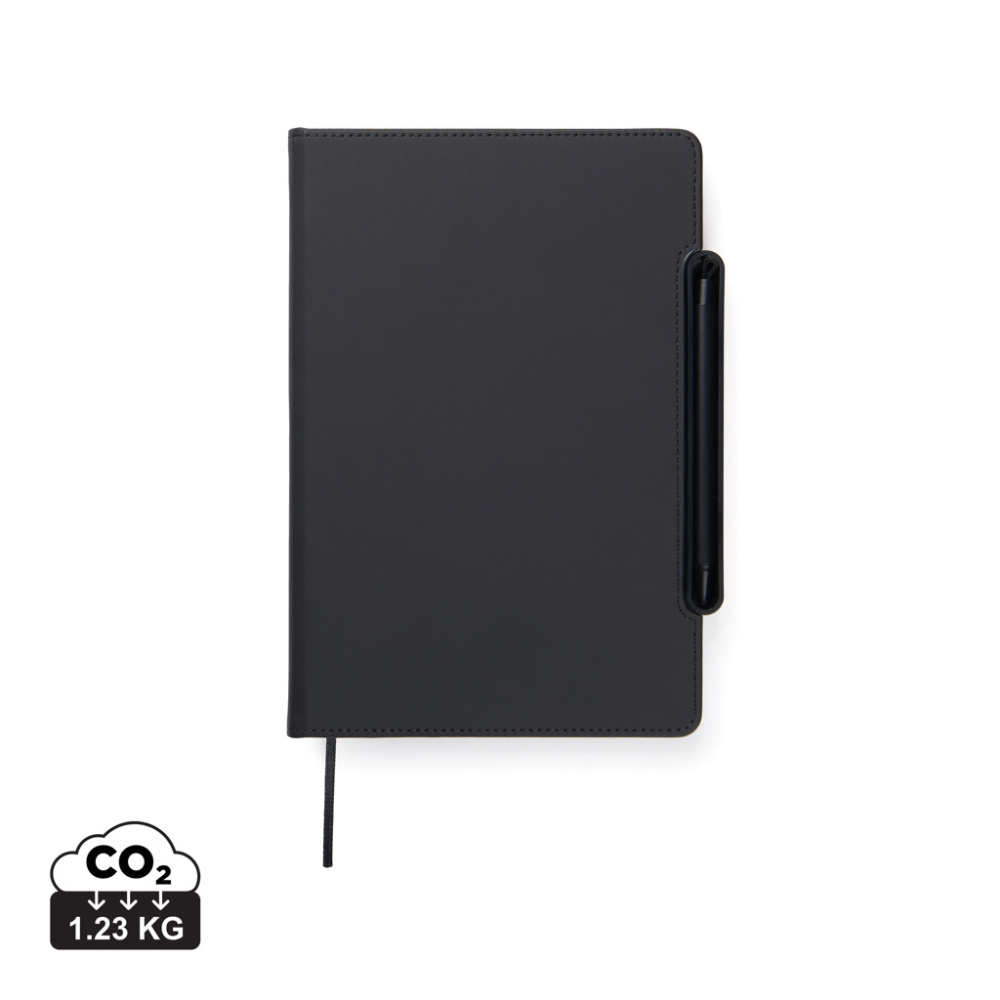 Logo trade promotional merchandise picture of: VINGA Baltimore RCS 4-in-1 Refillable Notebook