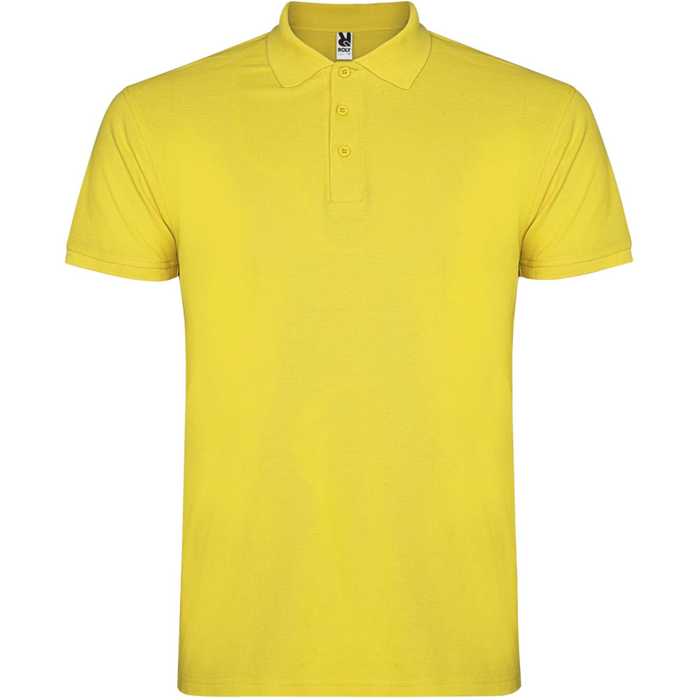Logo trade promotional giveaway photo of: Star short sleeve men's polo