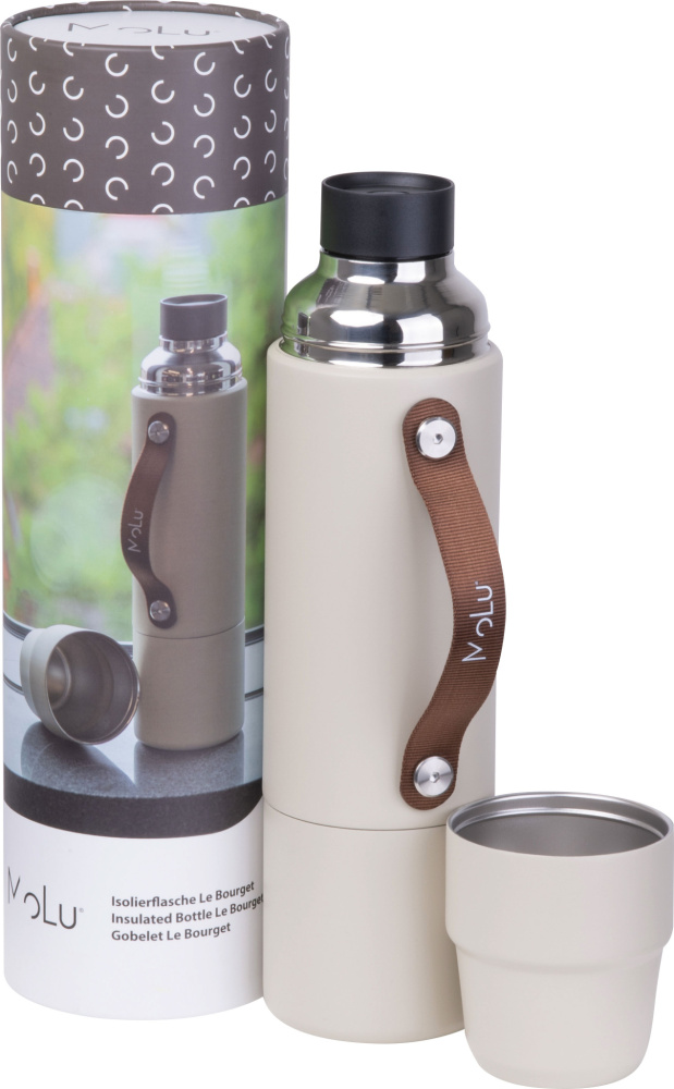 Logo trade promotional gifts image of: Insulated bottle Le Bourget MoLu
