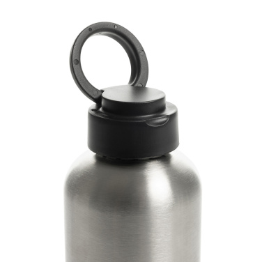 Logo trade promotional items image of: Ripple RCS R-steel leakproof water bottle with handle 750ML