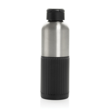 Logo trade promotional merchandise image of: Ripple RCS R-steel leakproof water bottle with handle 750ML