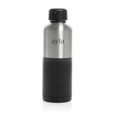 Logo trade promotional gift photo of: Ripple RCS R-steel leakproof water bottle with handle 750ML