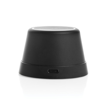 Logo trade promotional items picture of: Nivio RCS recycled aluminum magnetic 5W Speaker