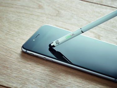 Logo trade promotional giveaway photo of: Stylus antibacterial pen