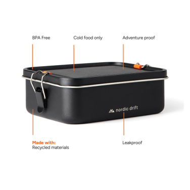 Logo trade business gifts image of: Nordic Drift Trail RCS Adventure Lunchbox 1200ML
