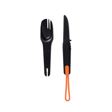 Logo trade promotional merchandise picture of: Nordic Drift Trail 4 in 1 outdoor cutlery