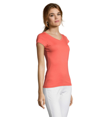 Logotrade promotional item image of: MOON WOMEN T-SHIRT 150g