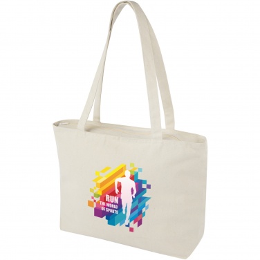 Logo trade meene pilt: Ningbo 320 g/m² lukuga puuvillane kandekott 15L