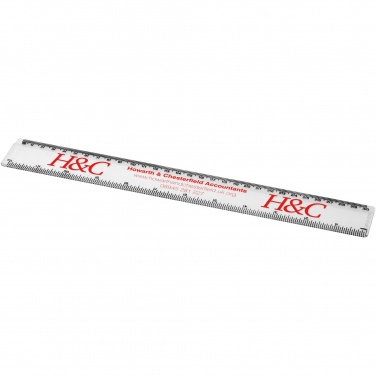 Logotrade firmakingi foto: Renzo 30 cm plastikust joonlaud