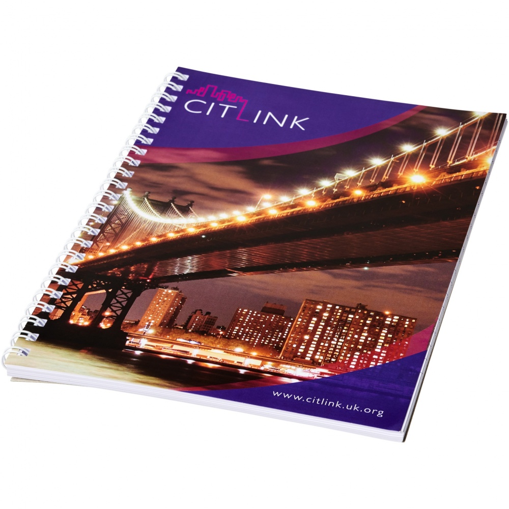 Logotrade ärikingid pilt: Desk-Mate® A5 spiraalmärkmik