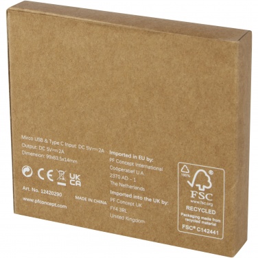 Logotrade reklaamkingitused pilt: Loop 5000 mAh taaskasutatud plastist akupank