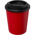 Termostops Americano® Espresso 250 ml taaskasutatud materjalist, Punane / Täismust