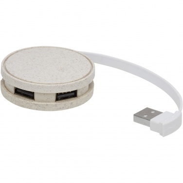 Logotrade reklaamtoote foto: Kenzu nisuõlest USB-jaotur