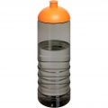 H2O Active® Eco Treble 750 ml kuppelkaanega spordipudel , Süsi / apelsin