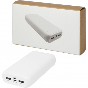 Logotrade reklaamkingituse foto: Electro 20 000 mAh taaskasutatud plastist akupank 