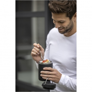 Logo trade meened foto: Doveron 500 ml taaskasutatud roostevabast terasest isoleeritud lõunakann