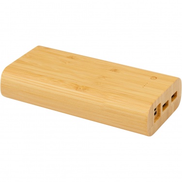 Logotrade meened pilt: Tulda 20 000 mAh bambusest akupank