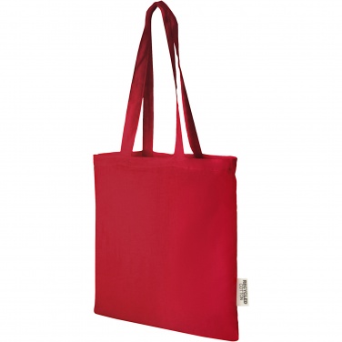 Logotrade firmakingitused pilt: Madras 140 g/m2 GRS taaskasutatud puuvillast kandekott 7L