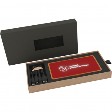 Logotrade reklaamkingid pilt: SCX.design P36 5000 mAh valgustusega juhtmevaba toitepank