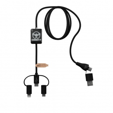 Logo trade reklaamkingi pilt: SCX.design C48 CarPlay 5-in-1 laadimiskaabel 
